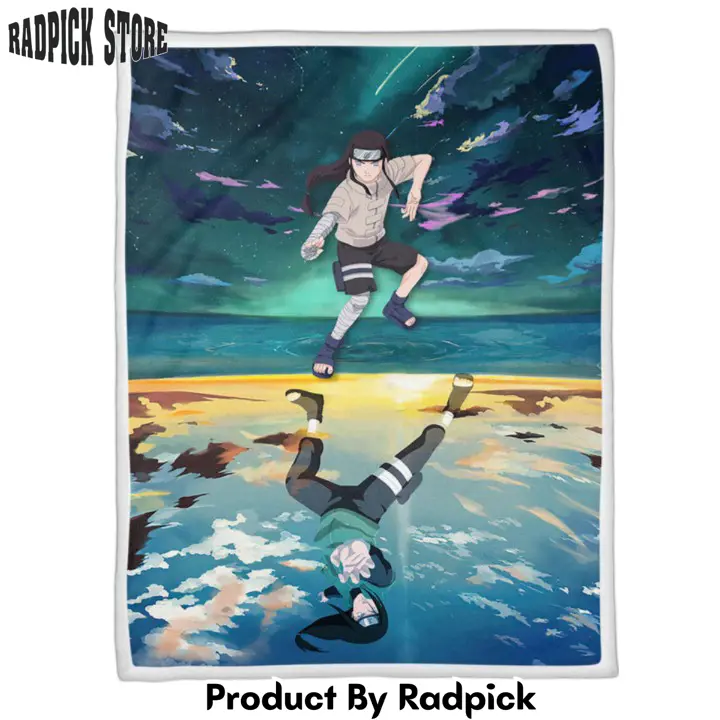 Neji hyuga blanket custom anime  rp0154263
